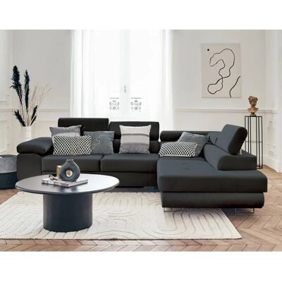 Bestmobilier Pablo - Canapé d'angle - 5 places - Gris foncé - Publicité Bestmobilier Pablo - Canapé d'angle - 5 places - Gris foncé - Publicité