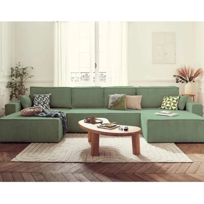 Bestmobilier Dellia - Canapé panoramique en U - 7 places - Publicité Bestmobilier Dellia - Canapé panoramique en U - 7 places - Publicité