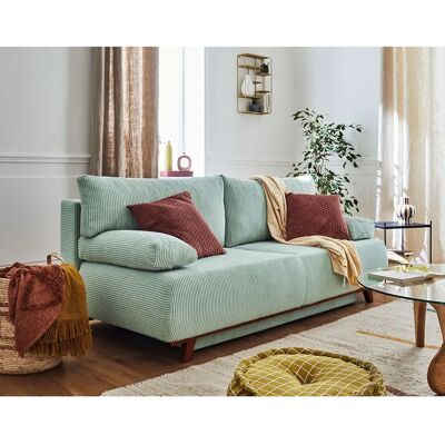 Bestmobilier Cristal - Canapé velours 3 places - Qualité européenne - Publicité Bestmobilier Cristal - Canapé velours 3 places - Qualité européenne - Publicité