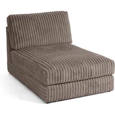 Best Mobilier 1686T Canapé Modulable en Velours Gris - Sofa - Publicité Best Mobilier 1686T Canapé Modulable en Velours Gris - Sofa - Publicité