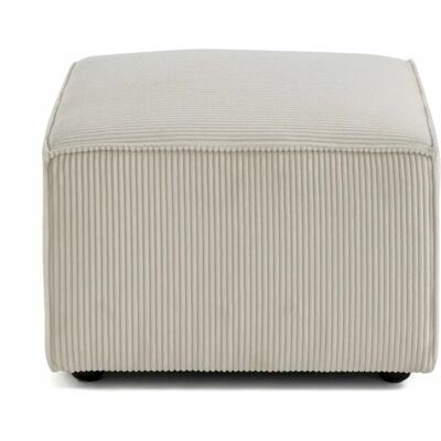 Pouf Beige Velours Lisa Design Arty - Publicité Pouf Beige Velours Lisa Design Arty - Publicité