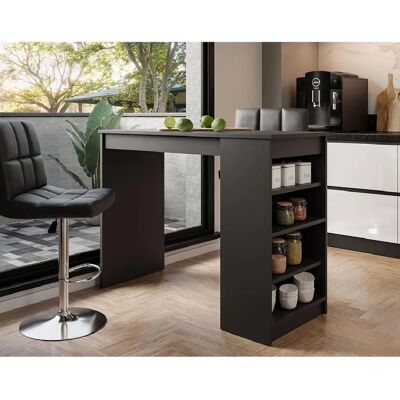 Best Mobilier 1757N Table de Cuisine/Salle à Manger Noire - Table de Cuisine et Salle à Manger - Publicité Best Mobilier 1757N Table de Cuisine/Salle à Manger Noire - Table de Cuisine et Salle à Manger - Publicité