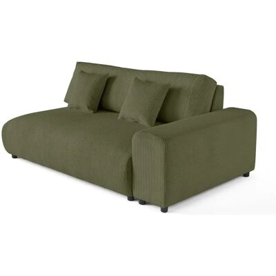 Best Mobilier 1832V canapé - Canapé vert en velours pour 3 places - Publicité Best Mobilier 1832V canapé - Canapé vert en velours pour 3 places - Publicité