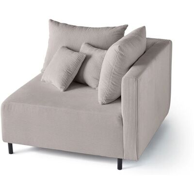 Best Mobilier 1876GC Canapé Gris - Modulable d'Angle Contemporain - Publicité Best Mobilier 1876GC Canapé Gris - Modulable d'Angle Contemporain - Publicité