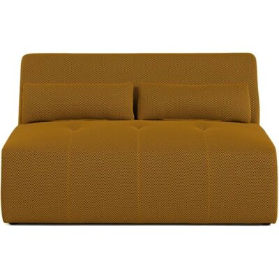 Lisa Design Canapé Onyx Jaune 2 Places - Salon - Publicité Lisa Design Canapé Onyx Jaune 2 Places - Salon - Publicité