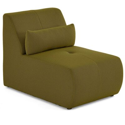 Fauteuil Onyx Lisa Design - Tissu nid d'abeille - Salon contemporain - Publicité Fauteuil Onyx Lisa Design - Tissu nid d'abeille - Salon contemporain - Publicité