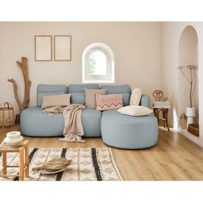 Lisa Design Mahina Canapé Convertible Bleu 4 Places - Canapé - Publicité Lisa Design Mahina Canapé Convertible Bleu 4 Places - Canapé - Publicité