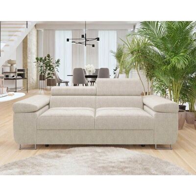 Best Mobilier Pablo Canapé Velours 2 Places Réglable - Salon - Publicité Best Mobilier Pablo Canapé Velours 2 Places Réglable - Salon - Publicité