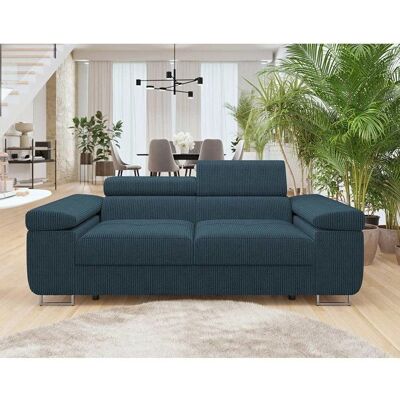 Canapé Velours Pablo de Best Mobilier - Têtières Réglables - 2 Places - Publicité Canapé Velours Pablo de Best Mobilier - Têtières Réglables - 2 Places - Publicité