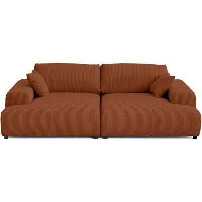 Lisa Design Garance Canapé Double Velours - 3 Places, Lounge Profond - Publicité Lisa Design Garance Canapé Double Velours - 3 Places, Lounge Profond - Publicité