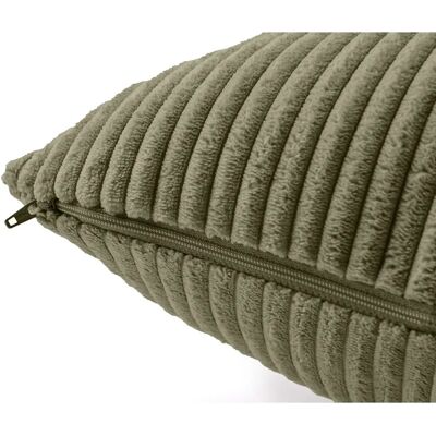 Coussin Selma Lisa Design - Velours, 40x40 cm, Vert Kaki - Coussin - Publicité Coussin Selma Lisa Design - Velours, 40x40 cm, Vert Kaki - Coussin - Publicité