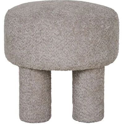 Pouf Minna de Lisa Design - Velours Rond - Style Moderne - Accent Salon - Publicité Pouf Minna de Lisa Design - Velours Rond - Style Moderne - Accent Salon - Publicité