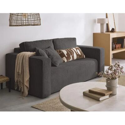 Best Mobilier 2275G Canapé - Gris - Espace Compact - Publicité Best Mobilier 2275G Canapé - Gris - Espace Compact - Publicité
