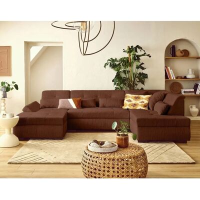 Best Mobilier 2498TER canapé - Canapé en velours ergonomique - Publicité Best Mobilier 2498TER canapé - Canapé en velours ergonomique - Publicité