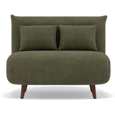 Best Mobilier - Lumi - Vert - Velours - Sofa bed - Publicité Best Mobilier - Lumi - Vert - Velours - Sofa bed - Publicité