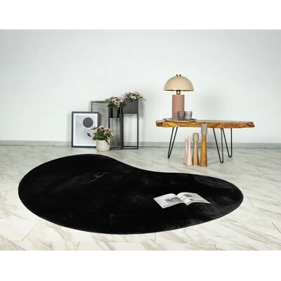 Joy - Lisa Design - Noir - Fausse fourrure - Throw Blanket - Publicité Joy - Lisa Design - Noir - Fausse fourrure - Throw Blanket - Publicité