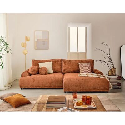 Best Mobilier 3017RO canapé - 4 places, Velours, Rouge - Canapé - Publicité Best Mobilier 3017RO canapé - 4 places, Velours, Rouge - Canapé - Publicité