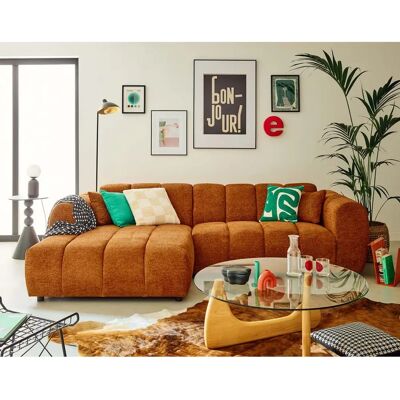 Best Mobilier 3027TER Canapé - Orange - 4 Places - Canapé - Publicité Best Mobilier 3027TER Canapé - Orange - 4 Places - Canapé - Publicité