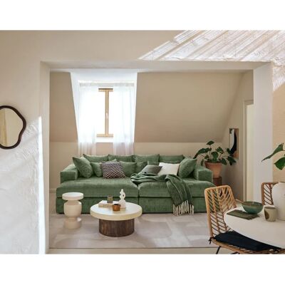 Best Mobilier 3028V Canapé - Velours, Assise Profonde, Convertible - Canapé - Publicité Best Mobilier 3028V Canapé - Velours, Assise Profonde, Convertible - Canapé - Publicité