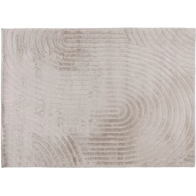 Lovely - Taupe Abstract Rug - Taupe - Rectangular - Tapis - Publicité Lovely - Taupe Abstract Rug - Taupe - Rectangular - Tapis - Publicité