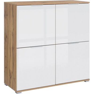 Petits-meubles Selma Blanco y Madera Buffet - Buffet Petits-meubles Selma Blanco y Madera Buffet - Buffet
