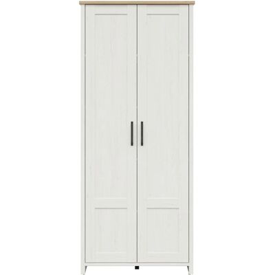 PETITS-MEUBLES Armario Aksel 2 Puertas Blanco PETITS-MEUBLES Armario Aksel 2 Puertas Blanco