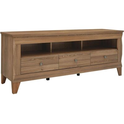 PETITS-MEUBLES - Meuble TV Raya Madera 156 cm - Publicité PETITS-MEUBLES - Meuble TV Raya Madera 156 cm - Publicité