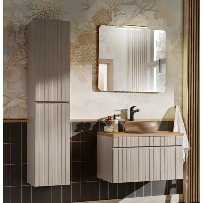 Conjunto de Muebles de Baño PETITS-MEUBLES - Cachemira - 80cm Conjunto de Muebles de Baño PETITS-MEUBLES - Cachemira - 80cm