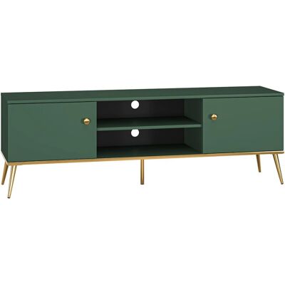 PETITS-MEUBLES Thalia Verde Mueble de TV - Mueble TV PETITS-MEUBLES Thalia Verde Mueble de TV - Mueble TV