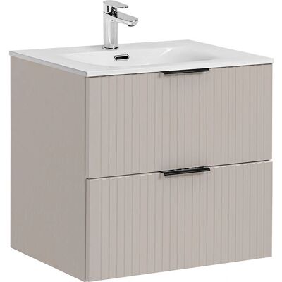 Petits-meubles Adriel Cachemira - Mueble lavabo suspendido - 60cm Petits-meubles Adriel Cachemira - Mueble lavabo suspendido - 60cm