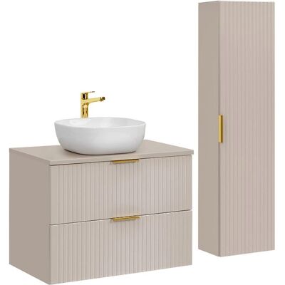 PETITS-MEUBLES Ensemble de salle de bain Adriel Cachemira - Publicité PETITS-MEUBLES Ensemble de salle de bain Adriel Cachemira - Publicité