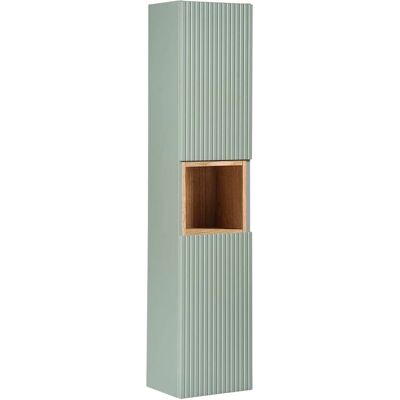 PETITS-MEUBLES Meuble Mural - Portes Réversibles, 2 Étagères, Vert Jade PETITS-MEUBLES Meuble Mural - Portes Réversibles, 2 Étagères, Vert Jade