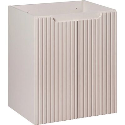 Mueble de lavabo Riva Cachemira 50cm 2 Puertas - PETITS-MEUBLES Mueble de lavabo Riva Cachemira 50cm 2 Puertas - PETITS-MEUBLES