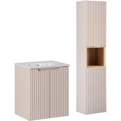 PETITS-MEUBLES Conjunto de muebles con lavabo de 50cm - Muebles de baño PETITS-MEUBLES Conjunto de muebles con lavabo de 50cm - Muebles de baño
