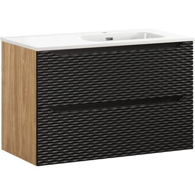 PETITS-MEUBLES Elora 90cm - Mueble de lavabo suspendido PETITS-MEUBLES Elora 90cm - Mueble de lavabo suspendido