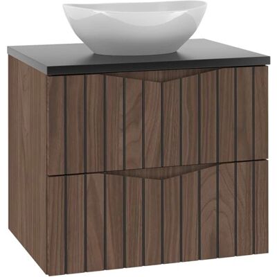 PETITS-MEUBLES Siena 60cm Mobile Sospeso in Legno e Nero PETITS-MEUBLES Siena 60cm Mobile Sospeso in Legno e Nero