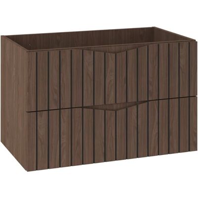 PETITS-MEUBLES Siena Legno & Nero 80cm Mobile Bagno PETITS-MEUBLES Siena Legno & Nero 80cm Mobile Bagno