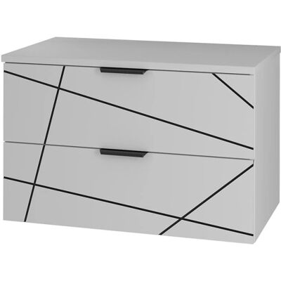 Mueble de baño Teren PETITS-MEUBLES - 80cm Blanco Mueble de baño Teren PETITS-MEUBLES - 80cm Blanco