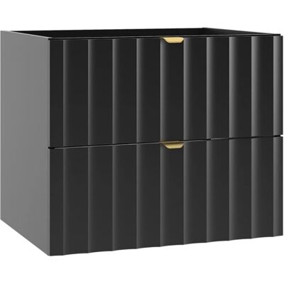 PETITS-MEUBLES Lexa Nero 60cm Mobile bagno - Mobile bagno PETITS-MEUBLES Lexa Nero 60cm Mobile bagno - Mobile bagno