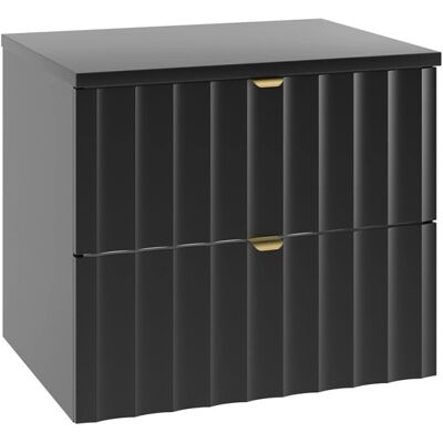 PETITS-MEUBLES Lexa Nero 60cm Mobile sospeso bagno PETITS-MEUBLES Lexa Nero 60cm Mobile sospeso bagno