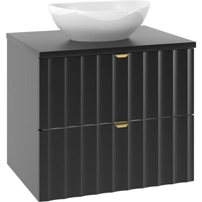 PETITS-MEUBLES Lexa Nero 60cm Mobile lavabo - Mobile bagno PETITS-MEUBLES Lexa Nero 60cm Mobile lavabo - Mobile bagno