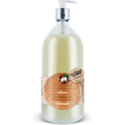 Les Petits Bains de Provence Kokos-Duschgel - 1L Les Petits Bains de Provence Kokos-Duschgel - 1L