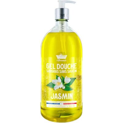 Les Petits Bains de Provence Gel Douche Jasmin Sans Savon - 1L - Publicité Les Petits Bains de Provence Gel Douche Jasmin Sans Savon - 1L - Publicité