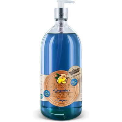 Les Petits Bains de Provence Gel Douche Surgras Gingembre 1 L - Gel Douche - Publicité Les Petits Bains de Provence Gel Douche Surgras Gingembre 1 L - Gel Douche - Publicité