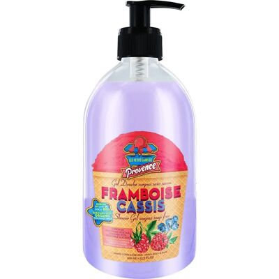 Les Petits Bains de Provence Framboise Cassis Gel Douche - Gel douche - Publicité Les Petits Bains de Provence Framboise Cassis Gel Douche - Gel douche - Publicité