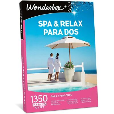 Wonderbox Caja de Regalo Spa & Relax para Dos - Rituals de Bienestar Wonderbox Caja de Regalo Spa & Relax para Dos - Rituals de Bienestar