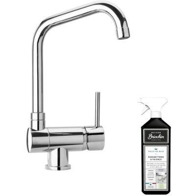 Paini France - Robinet de cuisine avec bec pivotant Paini Cox et Cleaner - chrome - Publicité Paini France - Robinet de cuisine avec bec pivotant Paini Cox et Cleaner - chrome - Publicité