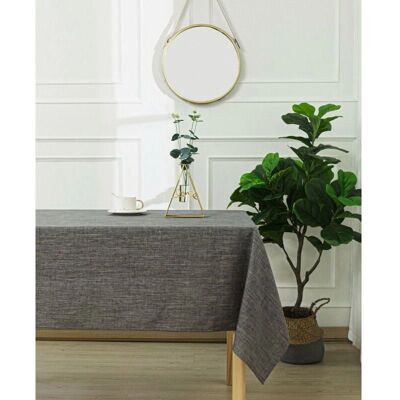 UNIVERS DECOR Anthrazit Rechteckiger Tischdecke - Tischart UNIVERS DECOR Anthrazit Rechteckiger Tischdecke - Tischart