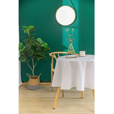Univers Décor Weiße Anti-Fleck Rundtischdecke 160cm Univers Décor Weiße Anti-Fleck Rundtischdecke 160cm