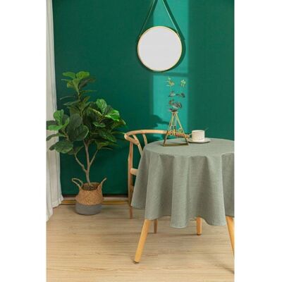 UNIVERS DÉCOR Rund Anti-Fleck Tischdecke - Tischdecke UNIVERS DÉCOR Rund Anti-Fleck Tischdecke - Tischdecke